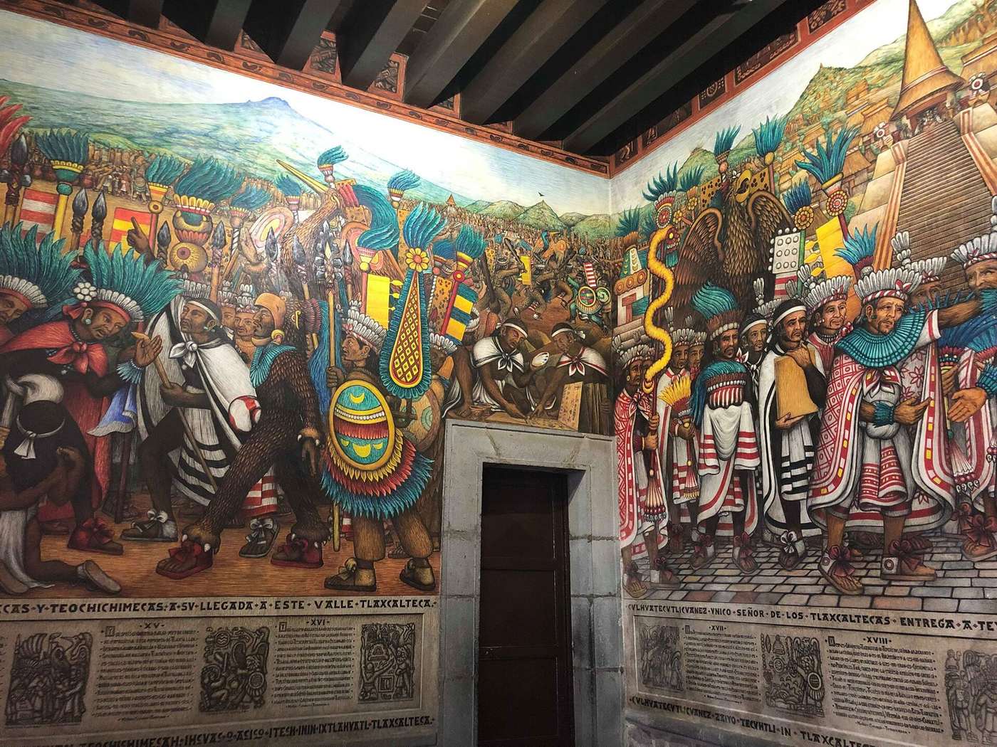 Murales del Palacio de Gobierno de Tlaxcala